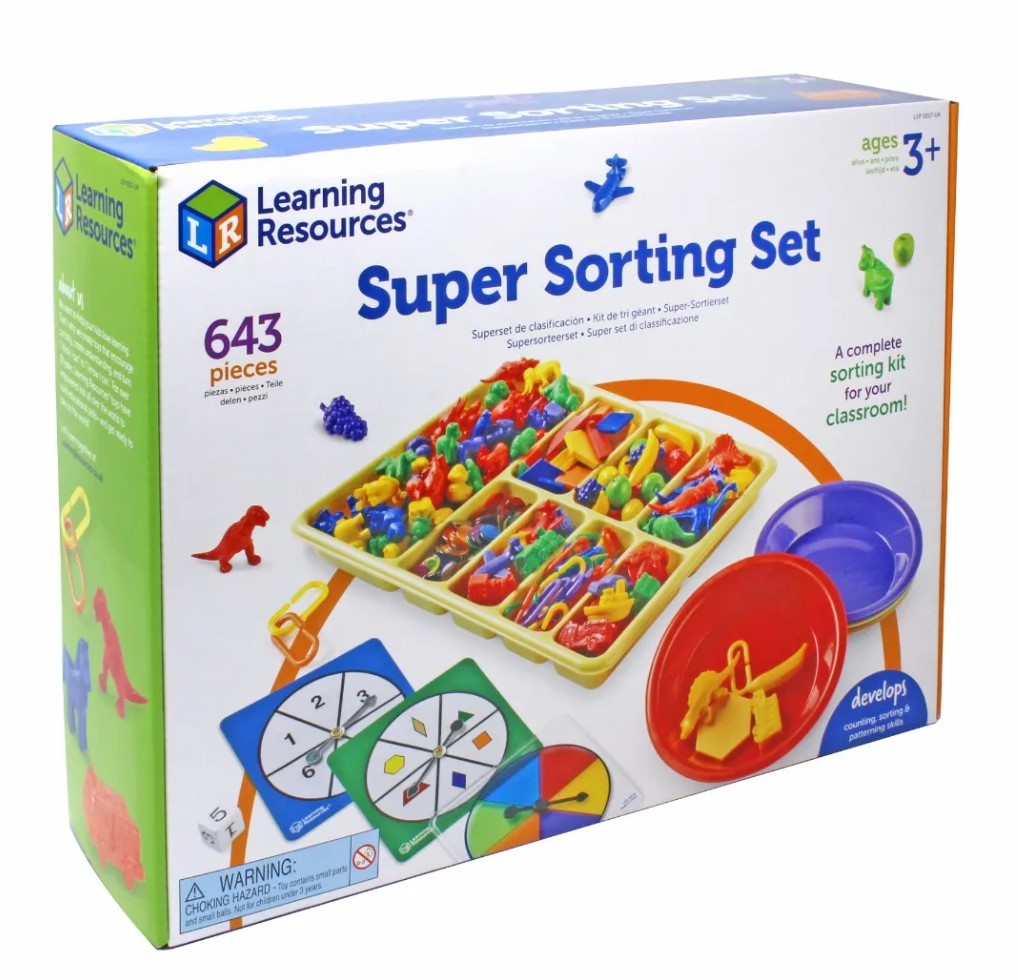 Giant sorting set