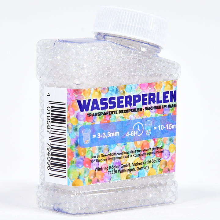 waterbeads transparent klein