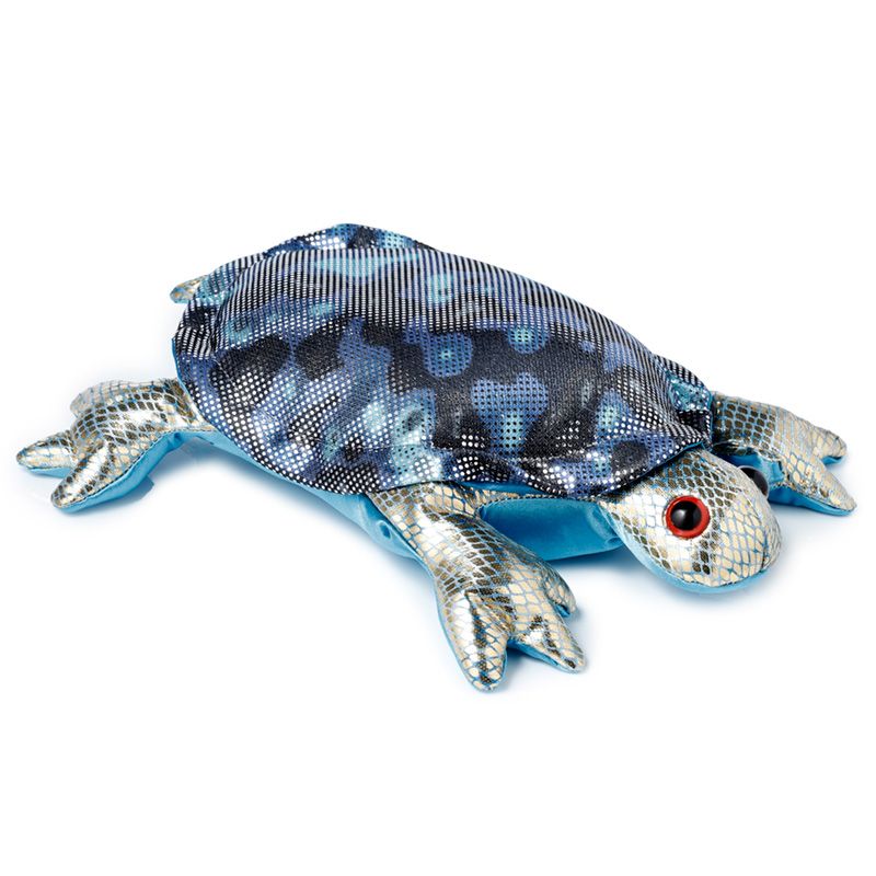 Zanddier schildpad blauw